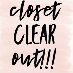 Closet clean out coming soon! New items!🫶🏽💕